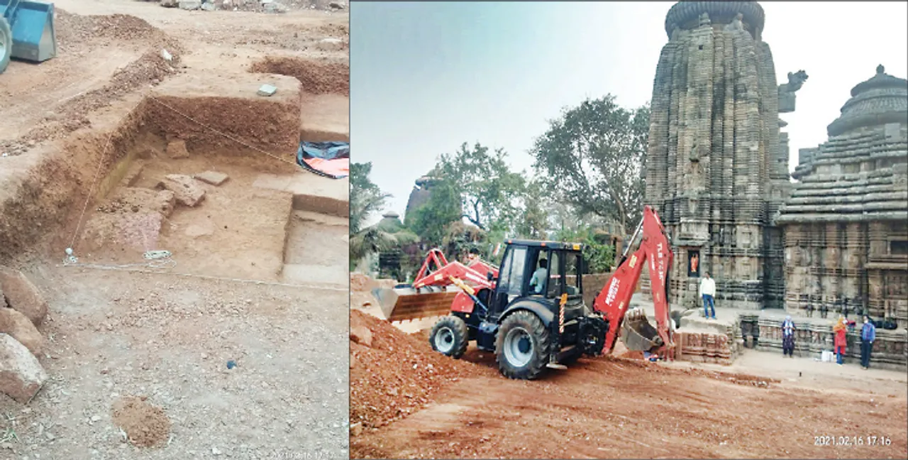  ଶୁକଶାରି ଦେଉଳ ଖନନ ପ୍ରସଙ୍ଗ: ବାହାରିଲା ଆଉ ଏକ ମନ୍ଦିରର ଅଁଳାବେଢ଼ା