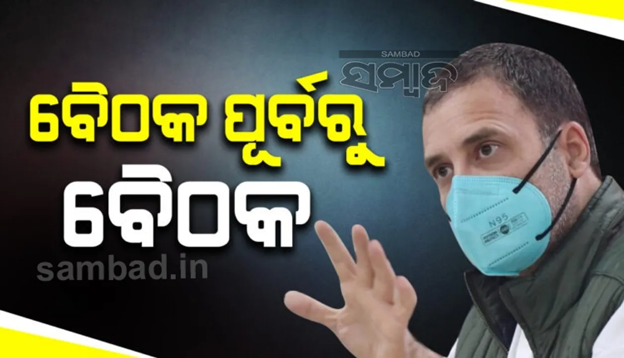  ଲୋକସଭା ବୈଠକ ପୂର୍ବରୁ ବିିରୋଧୀ ଦଳର ନେତାଙ୍କ ସହିତ ବୈଠକ କଲେ ରାହୁଲ ଗାନ୍ଧୀ, ସରକାରଙ୍କୁ ଘେରିବାକୁ ପ୍ରସ୍ତୁତ ହେଲା ମାଷ୍ଟର ପ୍ଲାନ୍