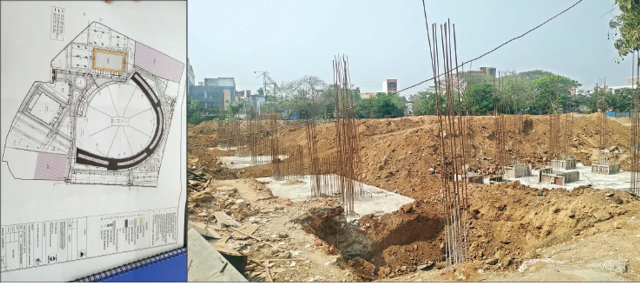  ଦେଢ଼ ବର୍ଷ ହେଲା ଚାଲିଛି ବ୍ରହ୍ମପୁର ଷ୍ଟାଡିୟମ୍‌ ନବୀକରଣ, ଆରମ୍ଭ ହେଲା ଇନ୍‌ଡୋର୍‌ ହଲ୍‌ ନିର୍ମାଣ କାମ