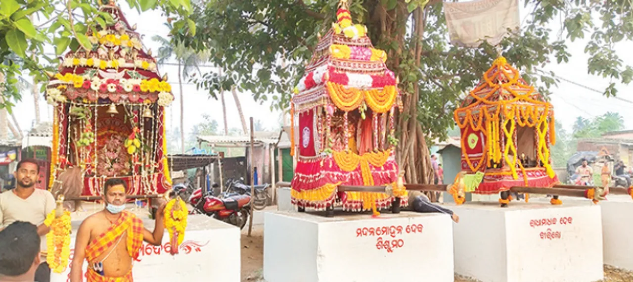  ବିଧିରେ ସରିଲା ଦୋପଟି ମେଳଣ, ଅବିର ଓ ଲଉଡ଼ି ଖେଳ ଜମିଲା