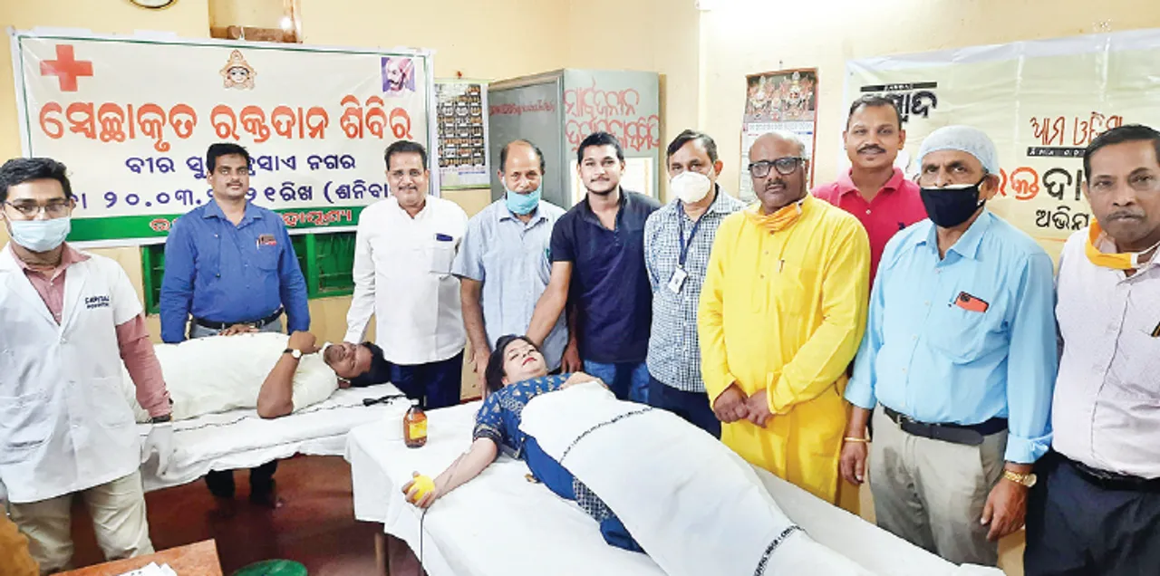  ଭିଏସ୍ଏସ୍ ନଗରରେ ରକ୍ତଦାନ ଶିବିର, ୫୦ ୟୁନିଟ୍‌ ସଂଗୃହୀତ