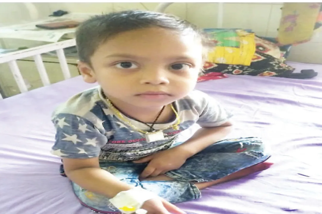  ୪ବର୍ଷର ଶିଶୁକୁ ବ୍ଲଡ୍‌ କ୍ୟାନ୍‌ସର, ସହାୟତା ପାଇଁ ବାପାଙ୍କ ନିବେଦନ
