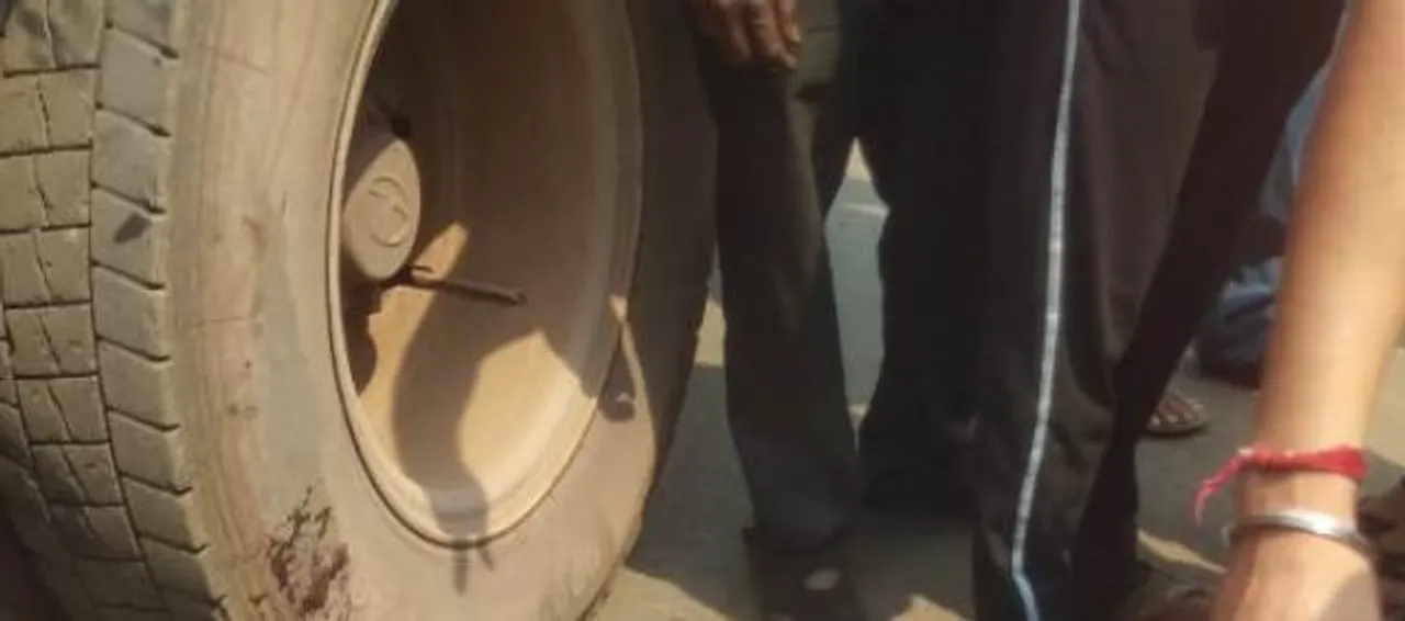  ଟ୍ରକ୍ ଧକ୍କାରେ ସାଇକେଲ ଆରୋହୀ ଗୁରୁତର