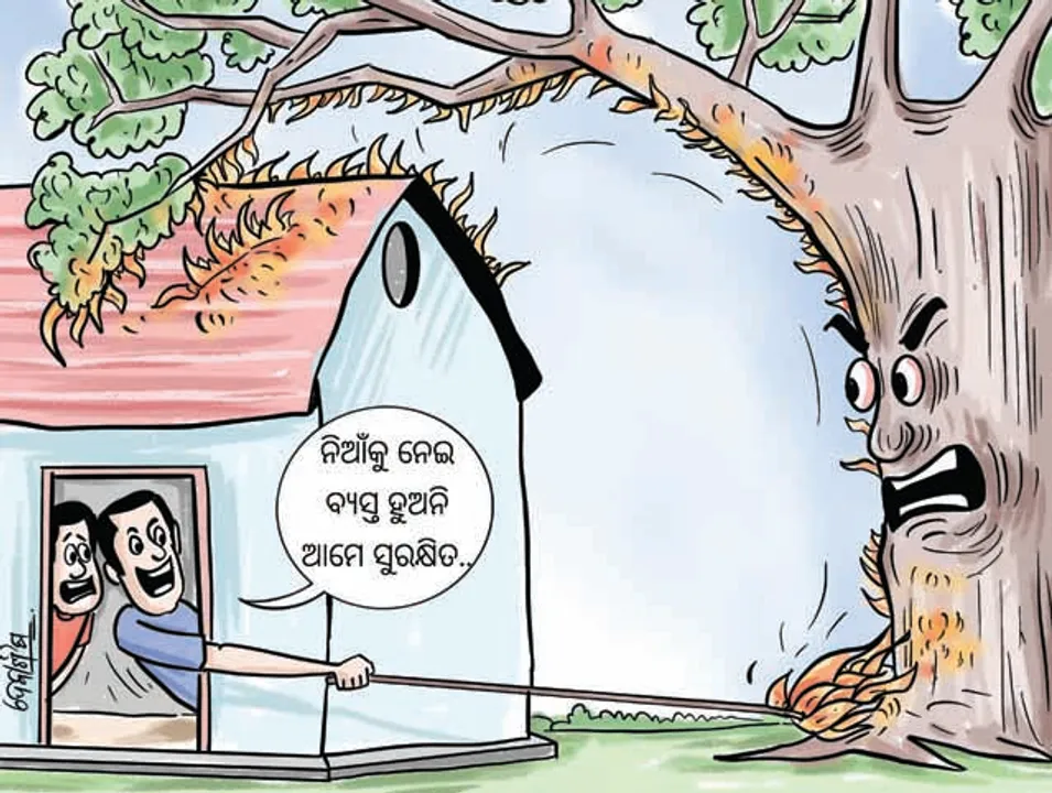  ୪ ଜିଲ୍ଲାରେ ଜଳୁଛି ଜଙ୍ଗଲ