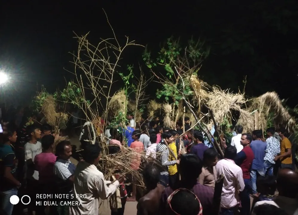  ବଞ୍ଚିଛି ପରମ୍ପରା, ଜରାସିଂହାରେ ହୋଲିକା ଦହନ