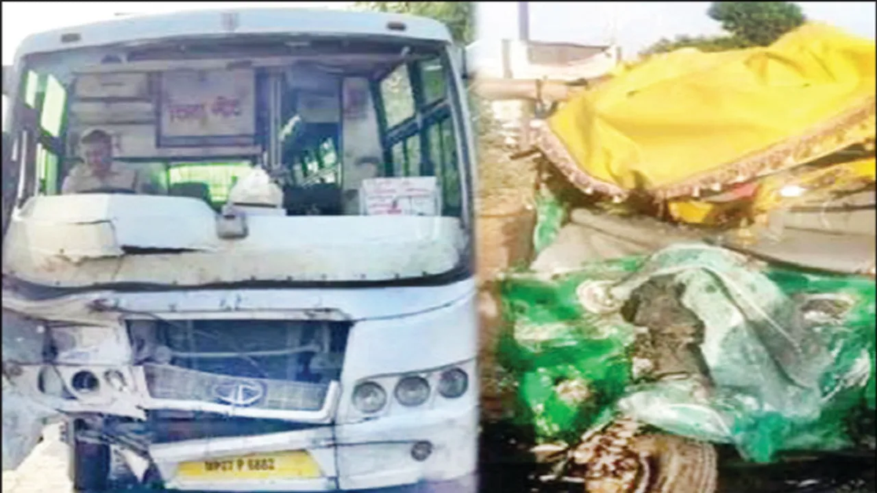  ମଧ୍ୟପ୍ରଦେଶରେ ମର୍ମନ୍ତୁଦ ସଡ଼କ ଦୁର୍ଘଟଣା, ୧୨ ମହିଳାଙ୍କ ସମେତ ୧୩ ମୃତ