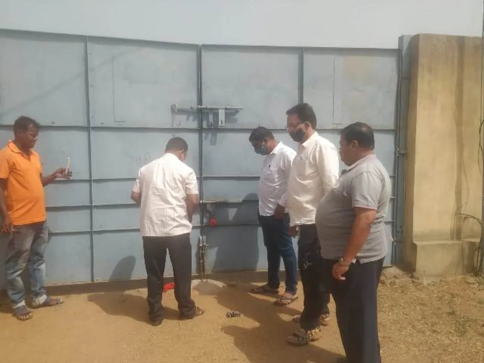 ତାରିଣୀ ଫୁଡ୍ସ ରାଇସ୍‌ ମିଲ୍‌ ସିଲ୍; ୪୪୫ ବସ୍ତା ଧାନ, ୧୪୬ କୁଇଣ୍ଟାଲ ଚାଉଳ ଜବତ