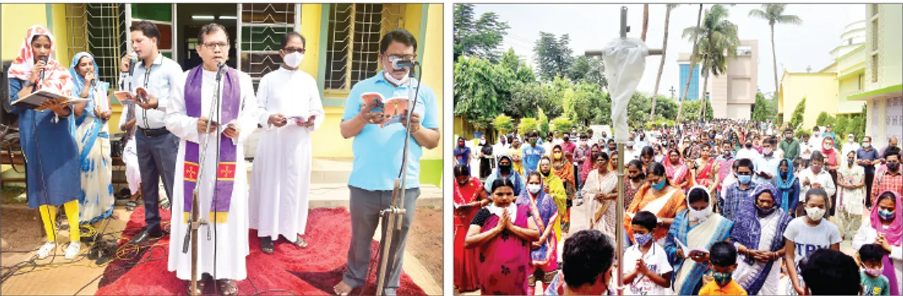  ଶୁଭ ଶୁକ୍ରବାର: ଭର୍ଚୁଆଲ୍‌ ମାଧ୍ୟମରେ ବାଇବେଲ୍‌ ଶିକ୍ଷା ଦେଲେ ଫାଦର୍‌