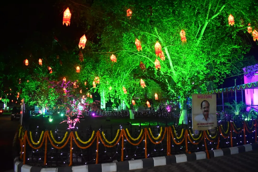  ଉପରାଷ୍ଟ୍ରପତିଙ୍କ ପାଇଁ ସାଜସଜ୍ଜାରେ ବାଣୀବିହାର।