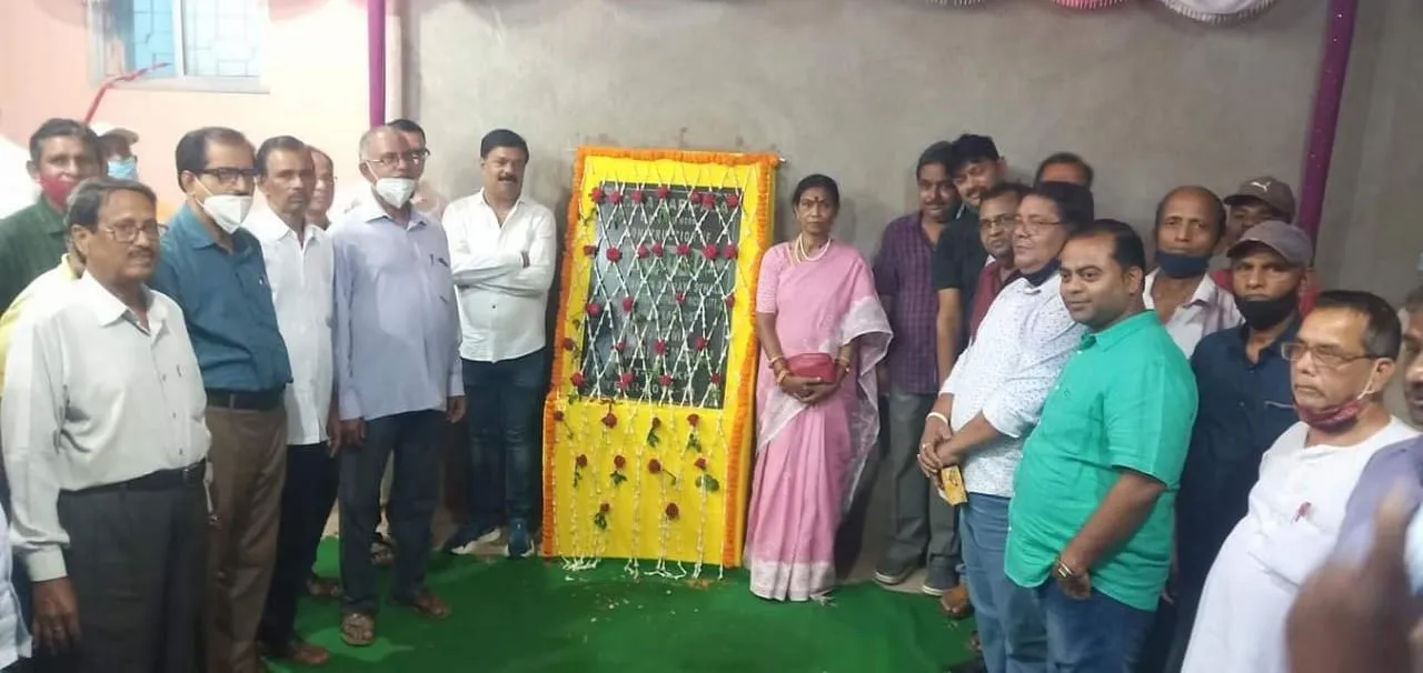  ପୂର୍ବତନ ରାଜ୍ୟସଭା ସାଂସଦ ସରୋଜିନୀଙ୍କ ଦ୍ବାରା କମ୍ୟୁନିଟି ହଲ୍‌ର ଉଦ୍‌ଘାଟନ