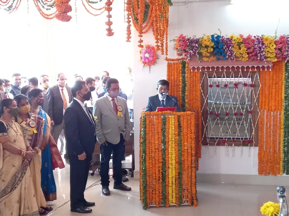  ନବରଙ୍ଗପୁର ଜିଲ୍ଲା କୋର୍ଟର ନୂତନ କୋଠା ଉଦଘାଟିତ