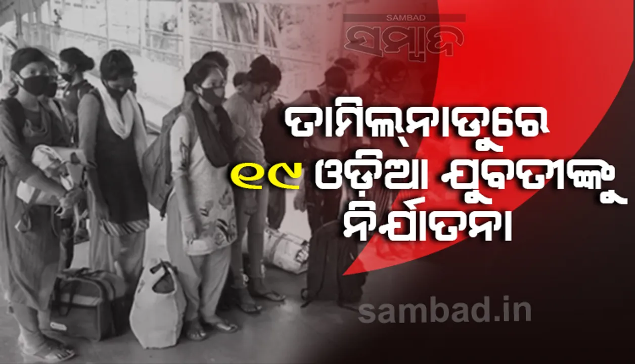 ତାମିଲନଡୁରୁ ଭିଟାମାଟିକୁ ଫେରିଲେ ୧୯ ଯୁବତୀ, ସିଲେଇ ତାଲିମ୍ ନେବାକୁ ଯାଇ ନିର୍ଯ୍ୟାତନା ପାଉଥିଲେ