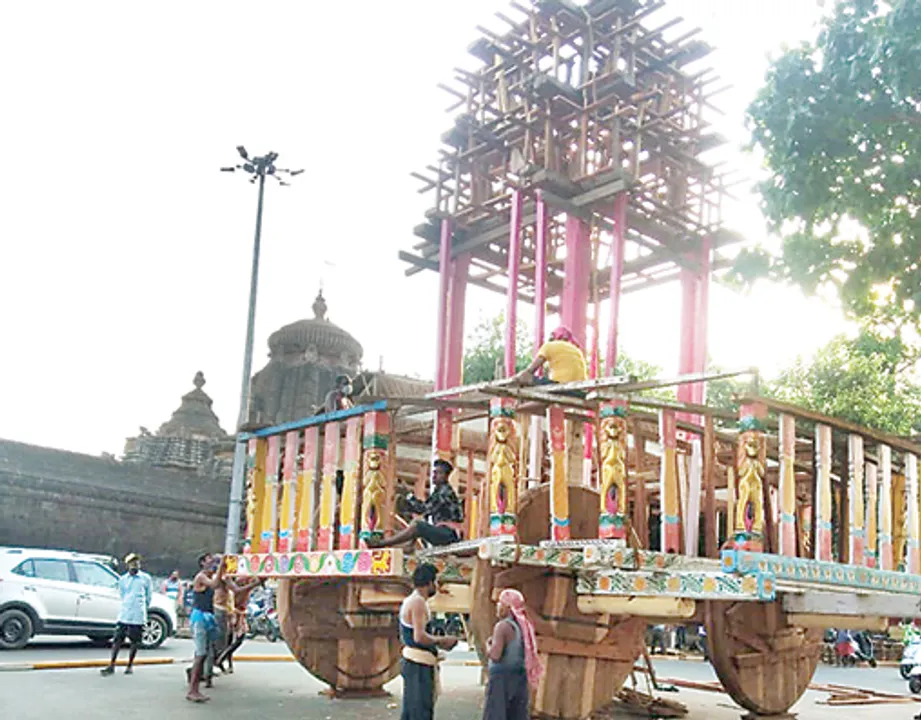  ରୁକୁଣା ରଥ ଚାରିଦ୍ବାର କାମ ଆରମ୍ଭ: ଆଜିଠୁ ସେବାୟତଙ୍କ କୋଭିଡ୍‌ ପରୀକ୍ଷା
