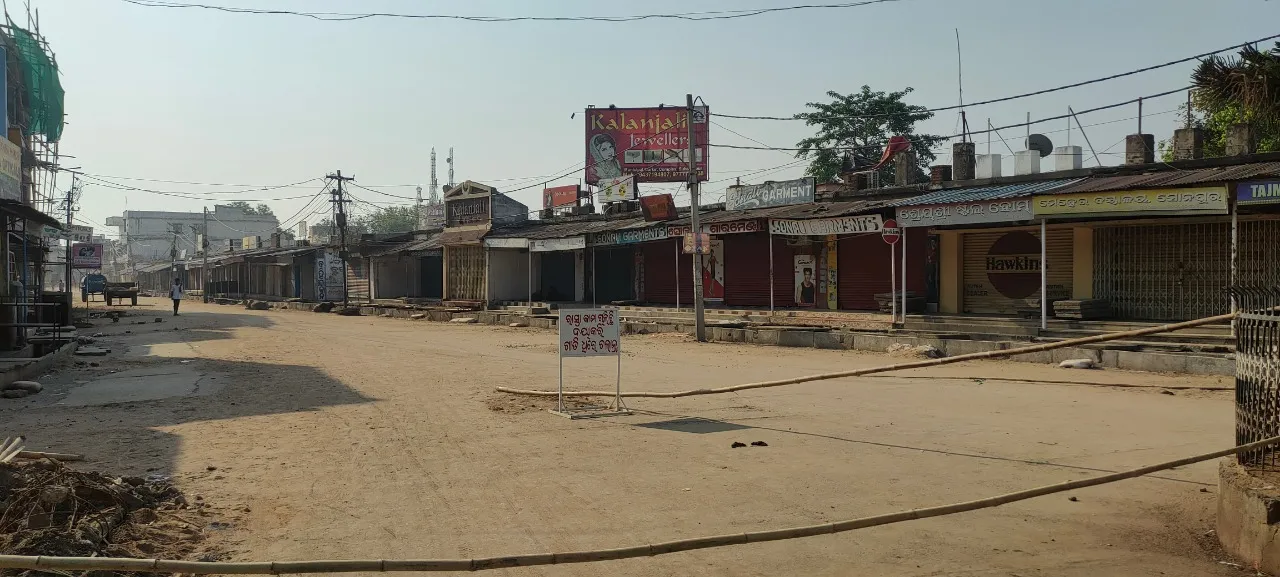  ସୋନପୁର ସପ୍ତାହାନ୍ତ ଦ୍ବିତୀୟ ଦିନ ସଟ୍‌ଡାଉନ୍‌, ସବୁ ଶୂନଶାନ
