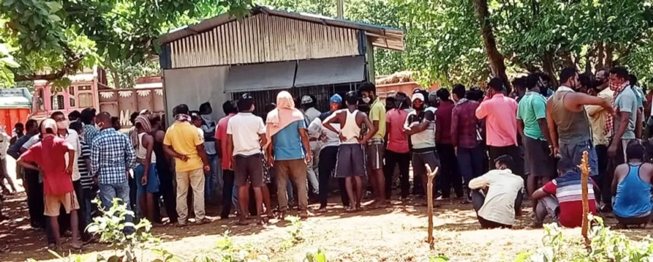  ଖଣି ଅଞ୍ଚଳରେ ରହୁନି ସାମାଜିକ ଦୂରତା