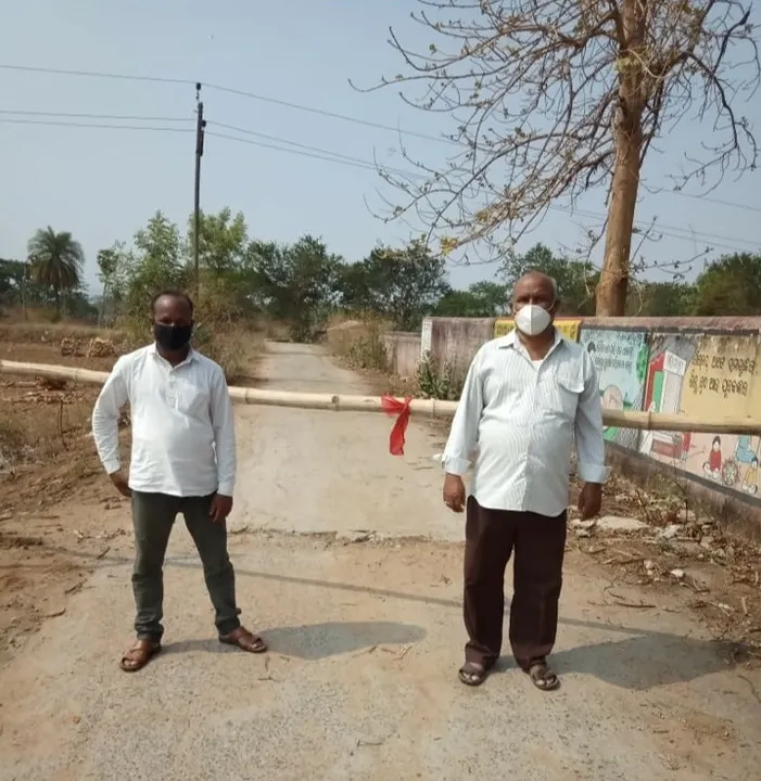  ପୋଲାମ ଗ୍ରାମକୁକୁ କଣ୍ଟେନମେଣ୍ଟ ଜୋନ ଘୋଷଣା 