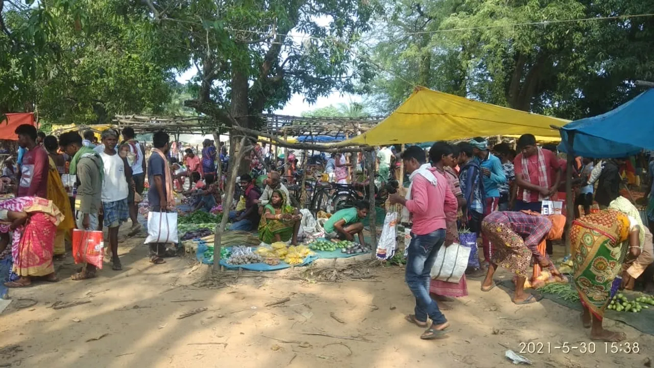  ଗ୍ରାମାଞ୍ଚଳରେ ବଢୁଛି କରୋନା, ଦୁର୍ଗମ କାଙ୍କଡଵାଡାରେ ସାପ୍ତାହିକ ହାଟ