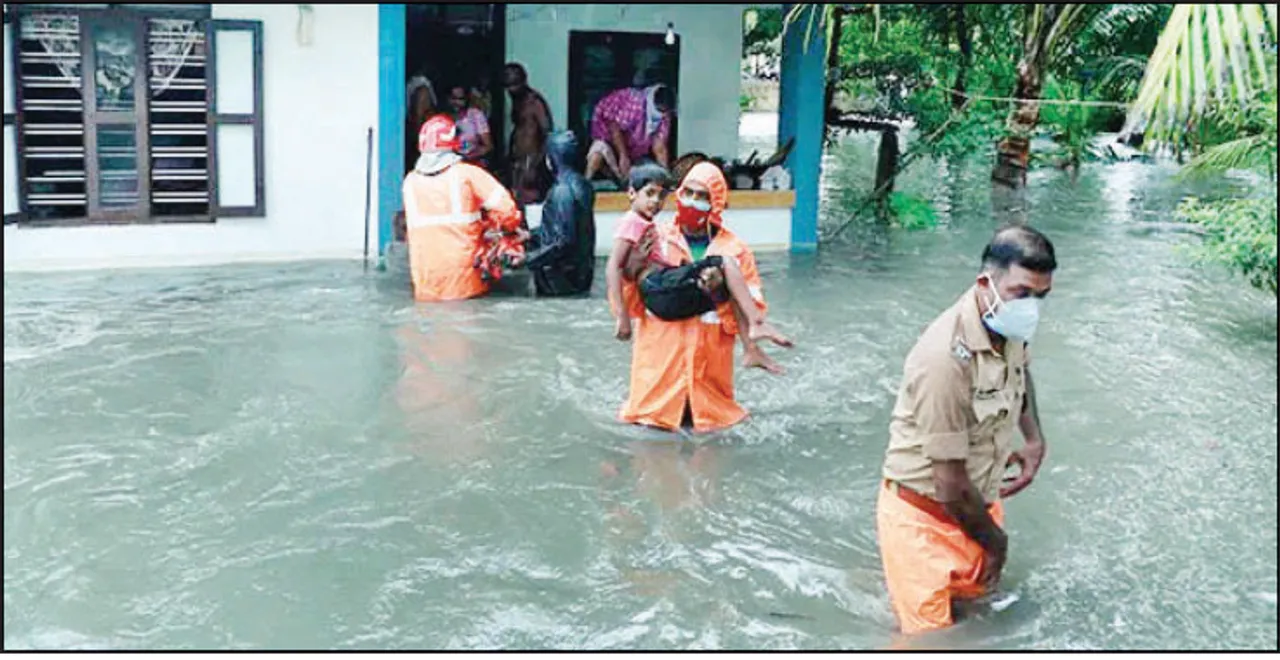  କେରଳରେ ପ୍ରବଳ ବର୍ଷା: ଭୟଙ୍କର ରୂପ ନେଉଛି ବାତ୍ୟା ‘ତୌକ୍‌ତେ’