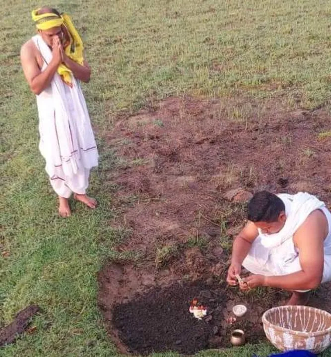  ଯାଜପୁରରେ ଅକ୍ଷୟ ତୃତୀୟା: ଅକ୍ଷିମୁଠି ବୁଣିଲେ ଚାଷୀ