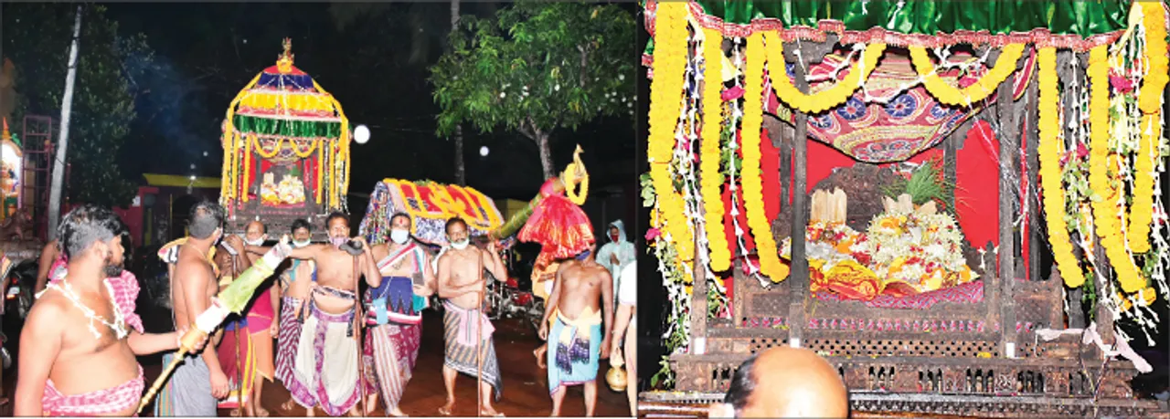  ଦେବଦମ୍ପତିଙ୍କ ଶୀତଳଷଷ୍ଠୀ, କେଦାରଗୌରୀରୁ ଫେରିଲେ ହରପାର୍ବତୀ