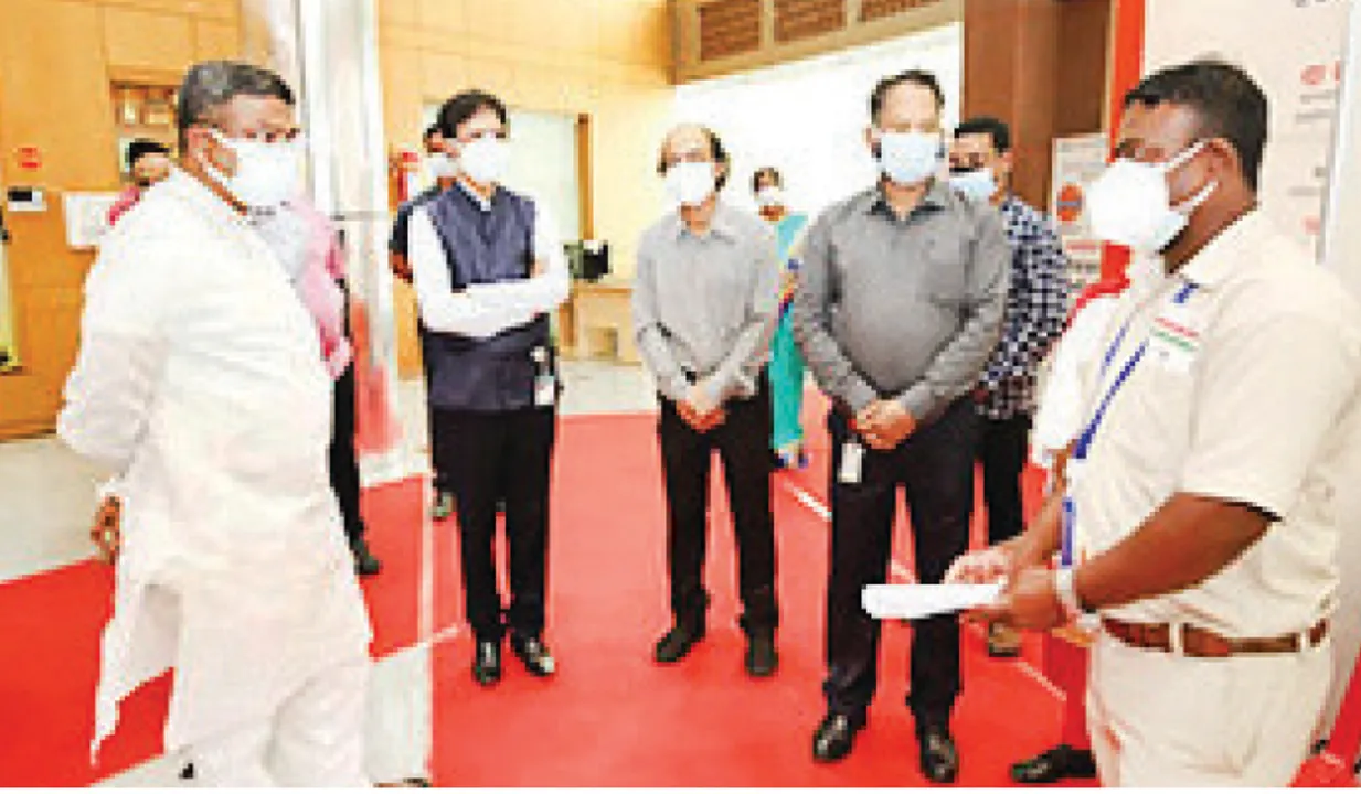 ଇଣ୍ଡିଆନ ଅଏଲ୍‌ରେ କୋଭିଡ୍‌ ଟିକାକରଣ ଶିବିର