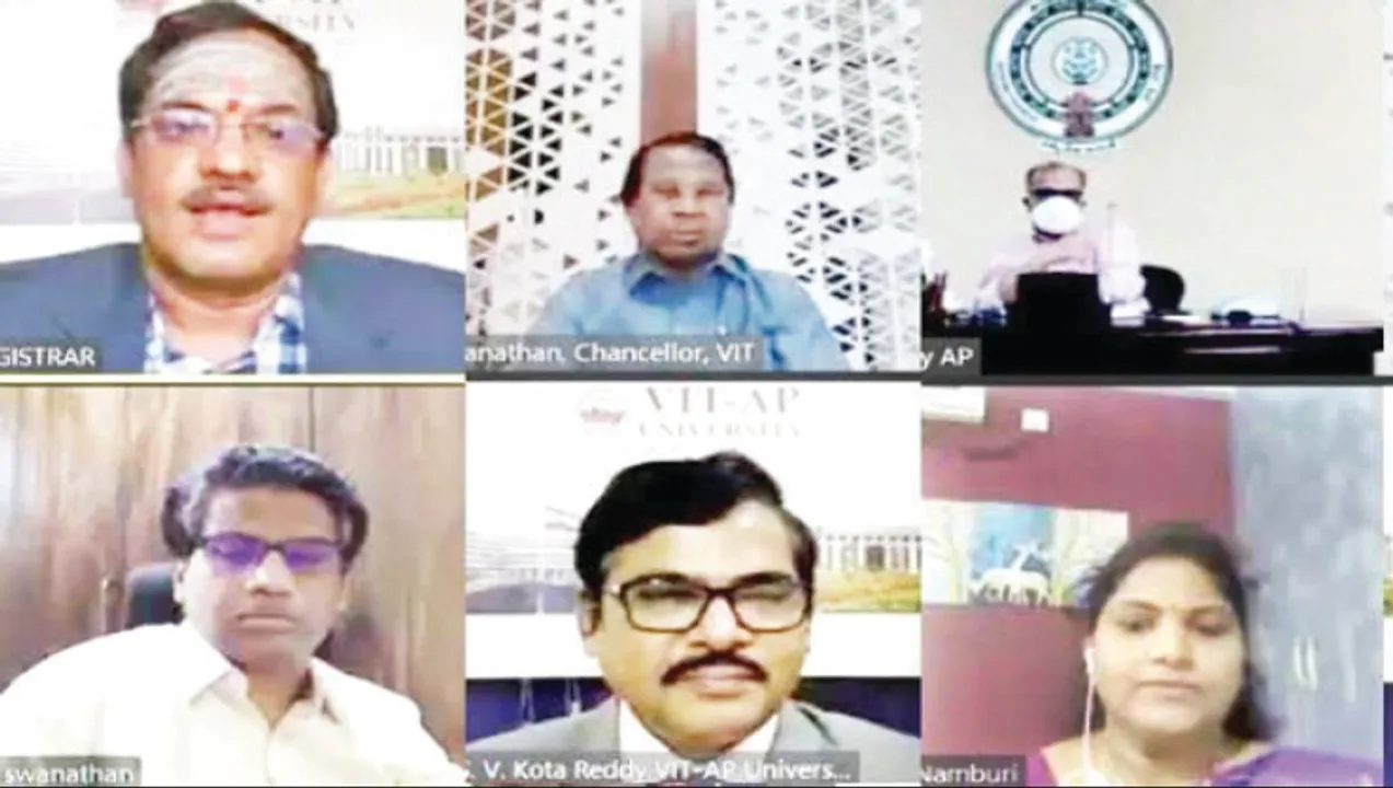  'ଭିଆ‌ଇଟି-ଏପି'ରେ ବିଶ୍ବବିଦ୍ୟାଳୟ ଦିବସ ପାଳନ