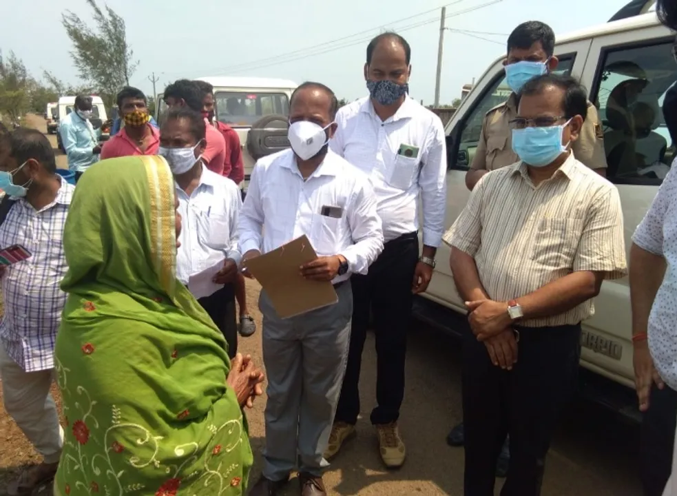  ବାତ୍ୟା 'ୟାସ୍‌' କ୍ଷୟକ୍ଷତିର ସ୍ଥିତି ଅନୁଧ୍ୟାନ କଲେ କେନ୍ଦ୍ରୀୟ ଟିମ୍  