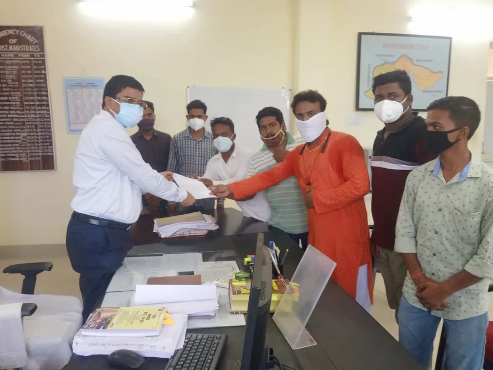  କିଷାନ କ୍ଷେତ ମଜଦୁର କଂଗ୍ରେସର ଦାବିପତ୍ର