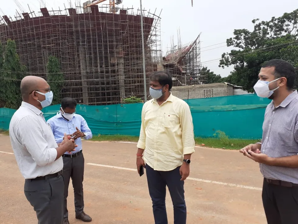  ଫିଫା ଫୁଟବଲ ପଡ଼ିଆ ସହ କଳିଙ୍ଗ ଷ୍ଟାଡିୟମର ଭିତ୍ତିଭୂମି ତଦାରଖ କଲେ କ୍ରୀଡ଼ାମନ୍ତ୍ରୀ