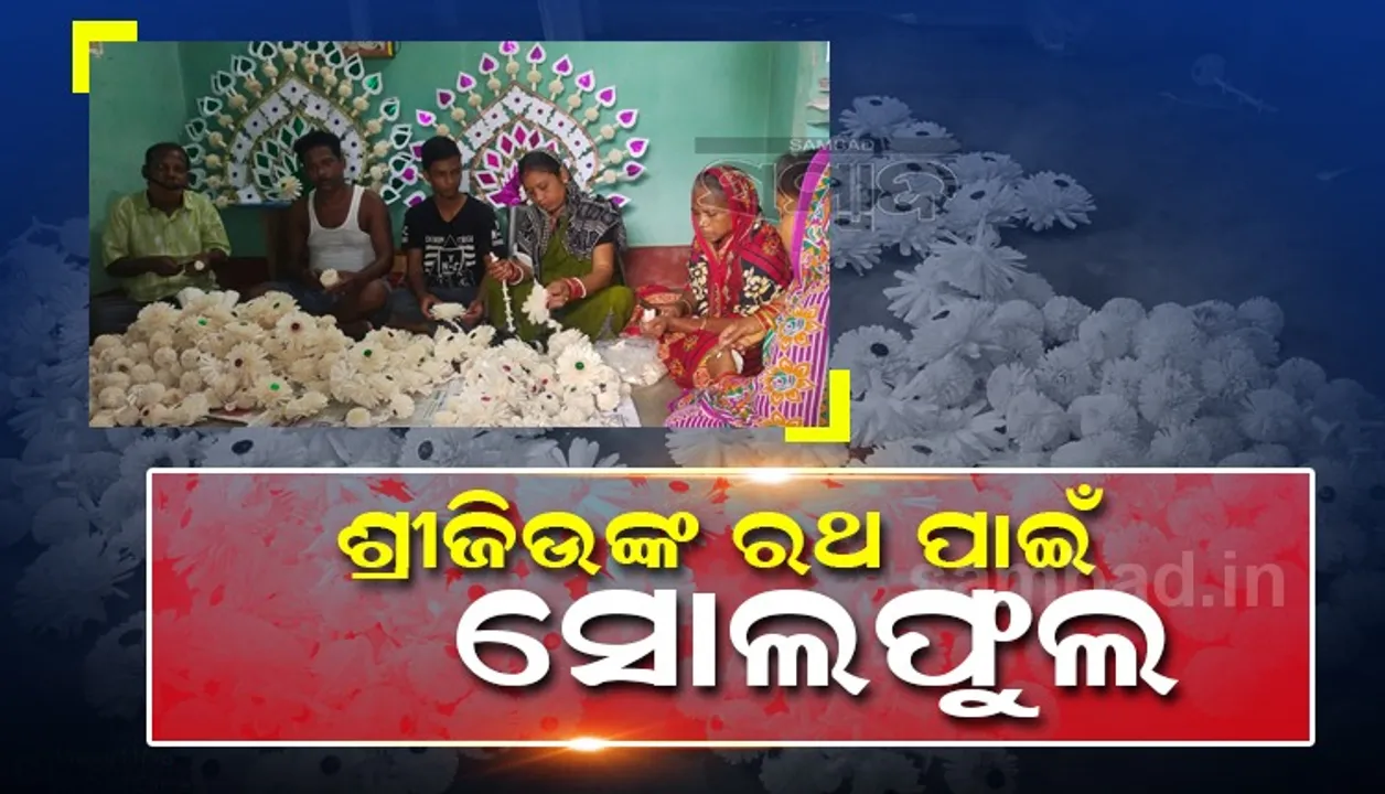  ଦୁଇ ଦଶନ୍ଧୀର ପରମ୍ପରା: ଶ୍ରୀଜିଉଙ୍କ ତିନିରଥ ପାଇଁ ଖୋର୍ଦ୍ଧାରୁ ଯିବ ସୋଲଫୁଲ
