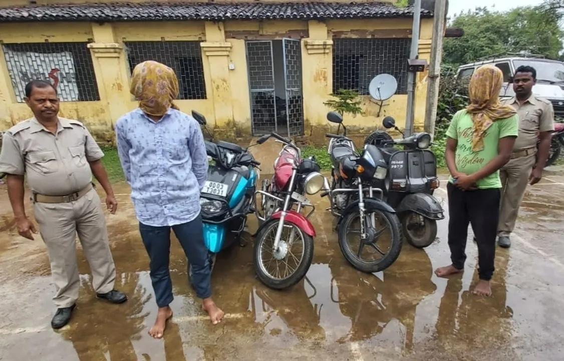  ବାଇକ୍ ଚୋରି ଅଭିଯୋଗରେ ୨ କୋର୍ଟଚାଲାଣ