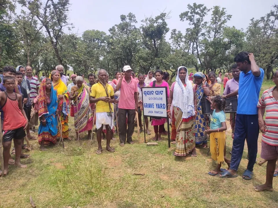  ଶ୍ମଶାନ ଘାଟ କବ୍‌ଜାରୁ ଉତ୍ତେଜନା