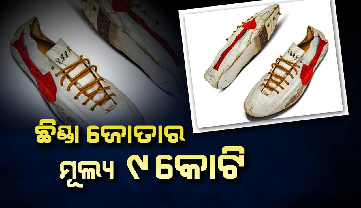  ଛିଣ୍ଡା ଜୋତାର ମୂଲ୍ୟ ୯କୋଟି, ଜାଣନ୍ତୁ କାହିଁକି ଏତେ ରହିଛି ଦାମ