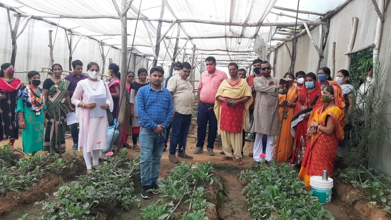  ଏସ୍‌ଏଚ୍‌ଜିଙ୍କ ଆଚାର ପ୍ରସ୍ତୁତି ଓ ଫୁଲ ଚାଷକୁ ଦେଖିଲେ ସମ୍ବଲପୁର ପ୍ରତିନିଧି ଦଳ