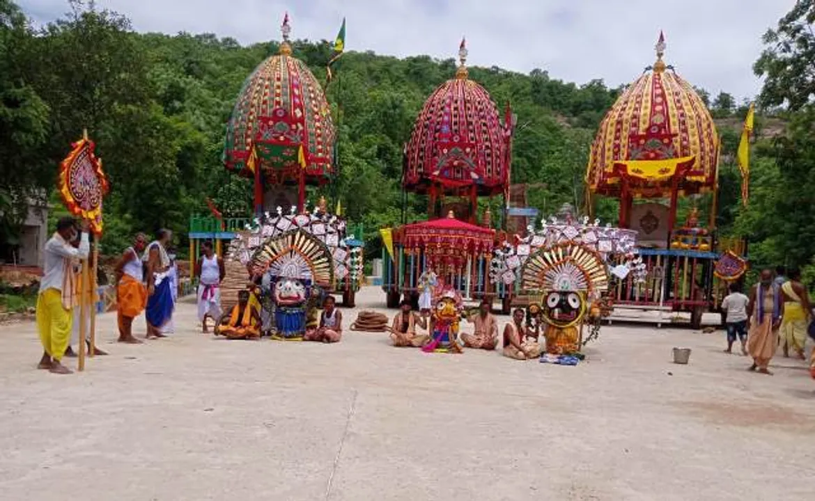  ପାତାଳୀ ଶ୍ରୀକ୍ଷେତ୍ରରେ କେବଳ ନୀତିକାନ୍ତିରେ ଘୋଷଯାତ୍ରା ସଂପନ୍ନ