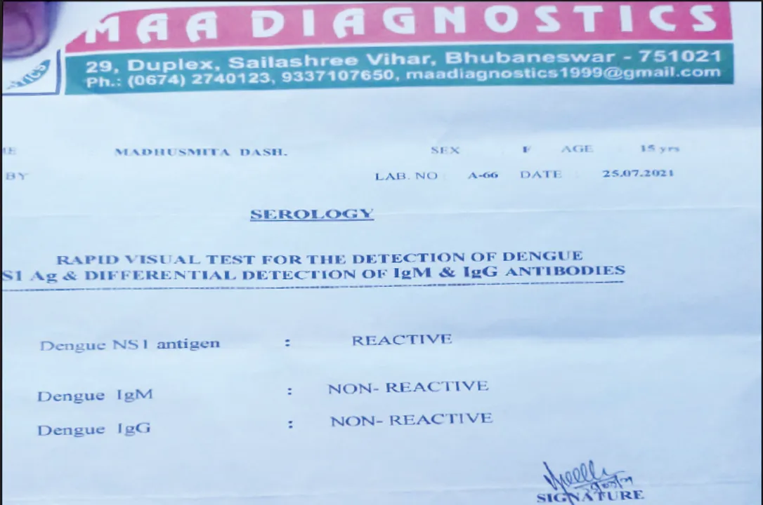  ଡେଙ୍ଗୁ ମୃତ୍ୟୁ ଲୁଚାଇବାକୁ ଏତେ ତତ୍ପର କାହିଁକି? ରିପୋର୍ଟ ପଜିଟିଭ୍, ବିଏମ୍‌ସି ମାନୁନି