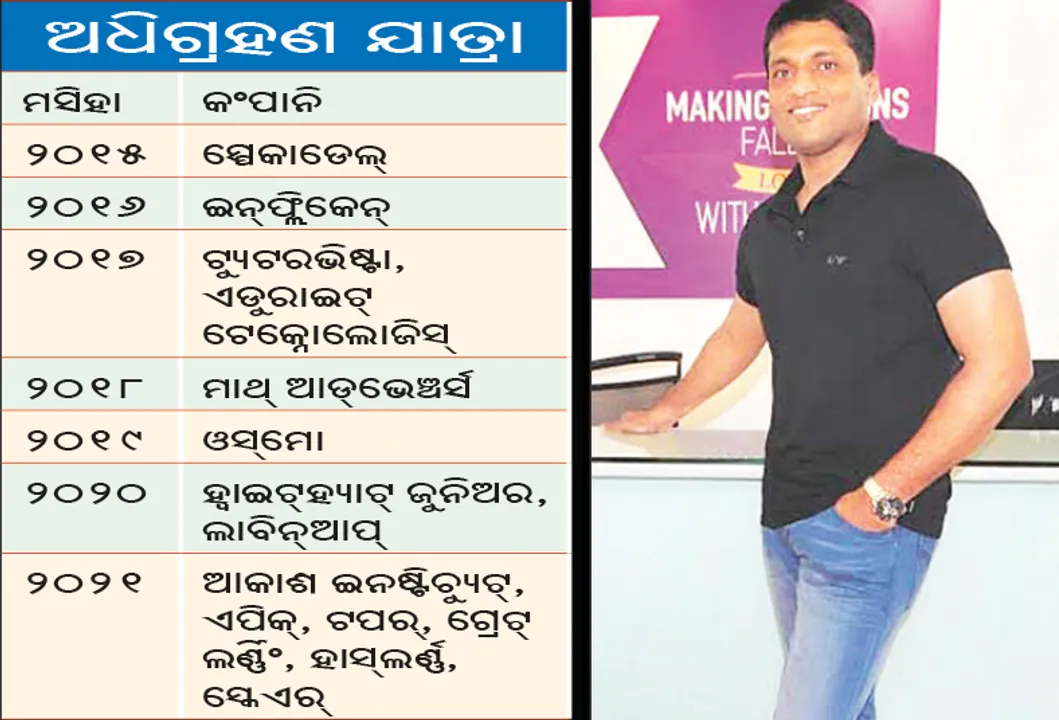  ବାଇଜୁସ୍‌ କଂପାନି କିଣିବାରେ ବ୍ୟସ୍ତ