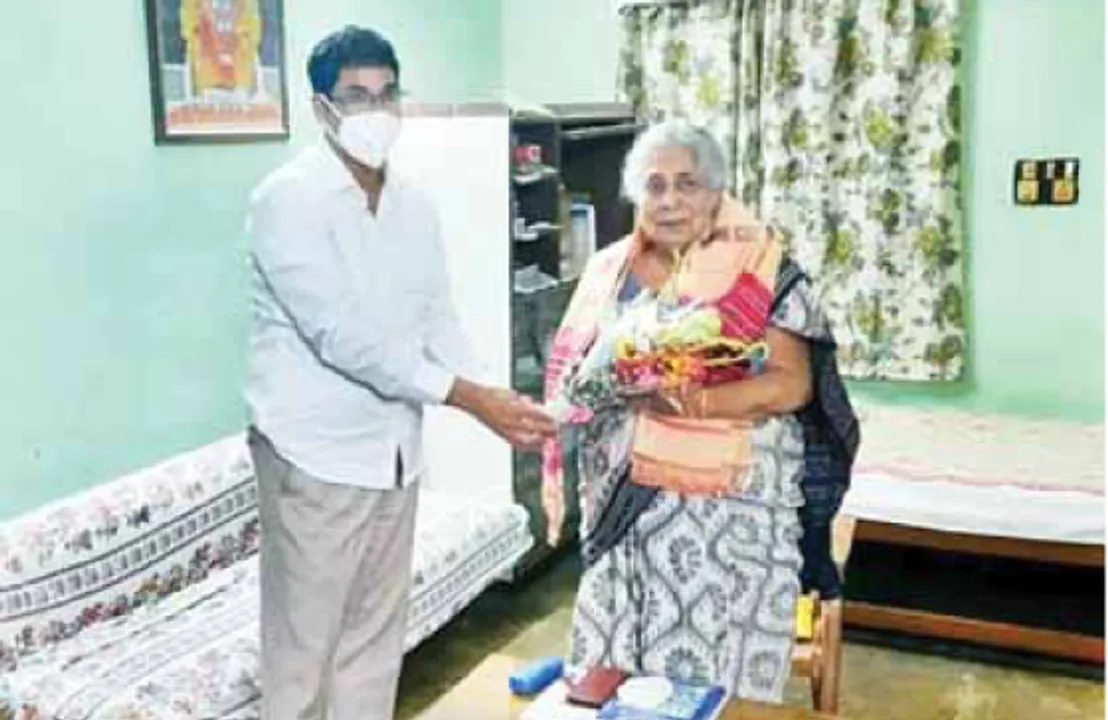  ନାରାୟଣୀଙ୍କୁ ଭେଟିଲେ ଉଚ୍ଚ ଶିକ୍ଷା ମନ୍ତ୍ରୀ