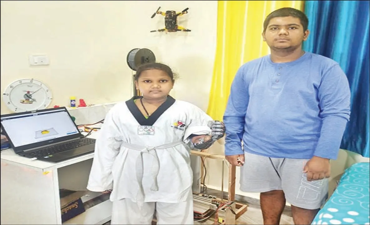  ଦଶମ ଶ୍ରେଣୀ ଛାତ୍ରଙ୍କ ବିରଳ କୃତିତ୍ବ: ନିର୍ମାଣ କରୁଛନ୍ତି କୃତ୍ରିମ ହାତ