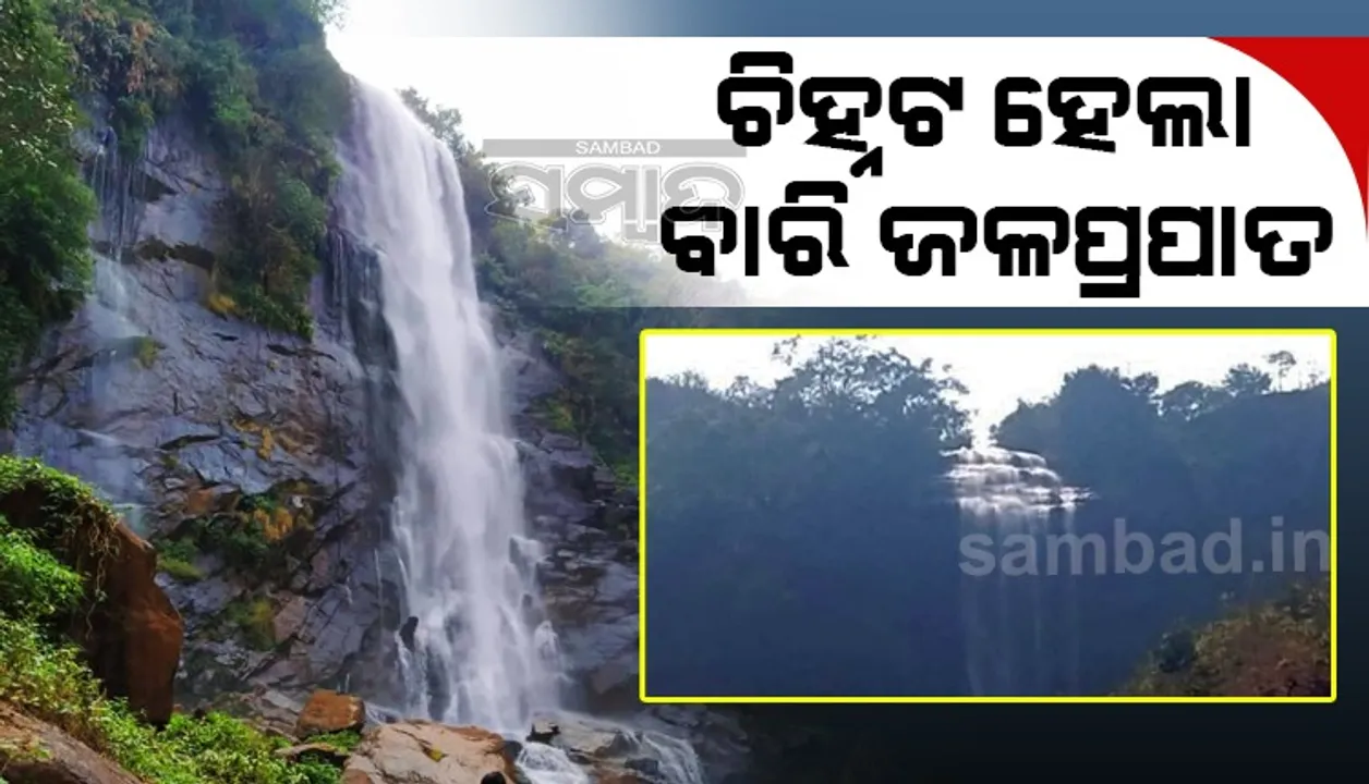  ବାରି ଜଳପ୍ରପାତକୁ ପର୍ଯ୍ୟଟନସ୍ଥଳୀ ମାନ୍ୟତା ପାଇଁ ପ୍ରସ୍ତାବ ପଠାଇଲେ ତହସିଲଦାର
