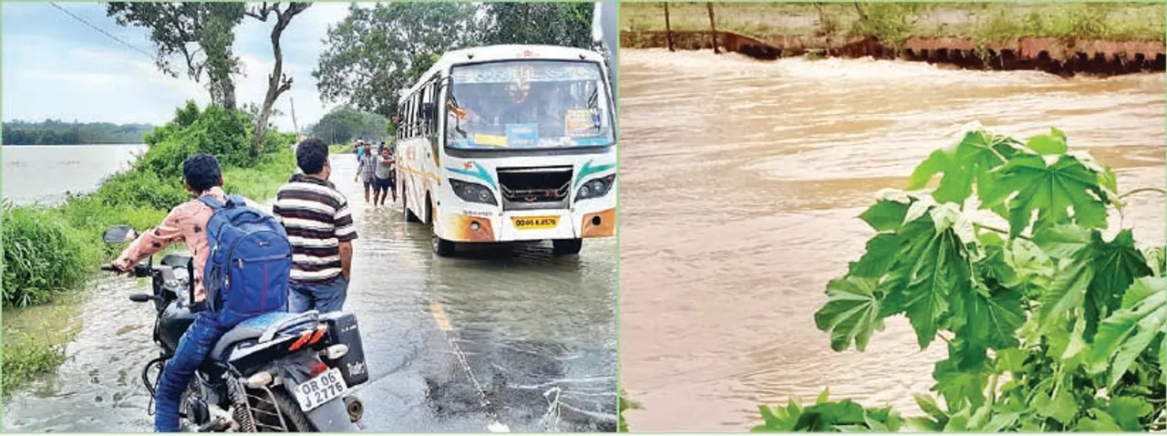  ସାପୁଆ, କଣ୍ଟିଆ ନଦୀରେ ବନ୍ୟା: ୪ ପଞ୍ଚାୟତ ବାହ୍ୟଜଗତରୁ ବିଚ୍ଛିନ୍ନ, ୫୪୮୫ ସ୍ଥାନାନ୍ତର