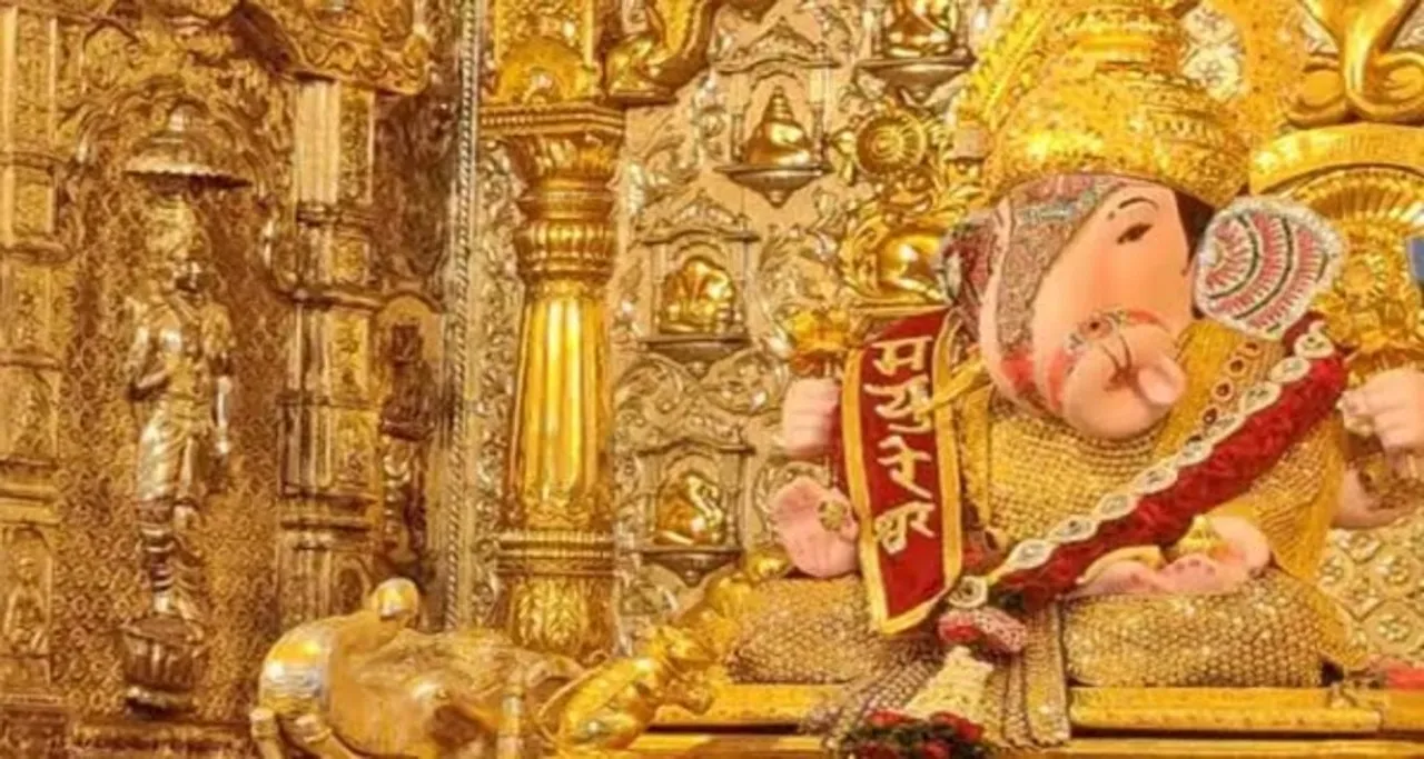  ପ୍ରଭୁ ଶ୍ରୀଗଣେଶଙ୍କୁ ୬ କୋଟି ଟଙ୍କାର ସୁନା ମୁକୁଟ ଦାନ କଲେ ଭକ୍ତ