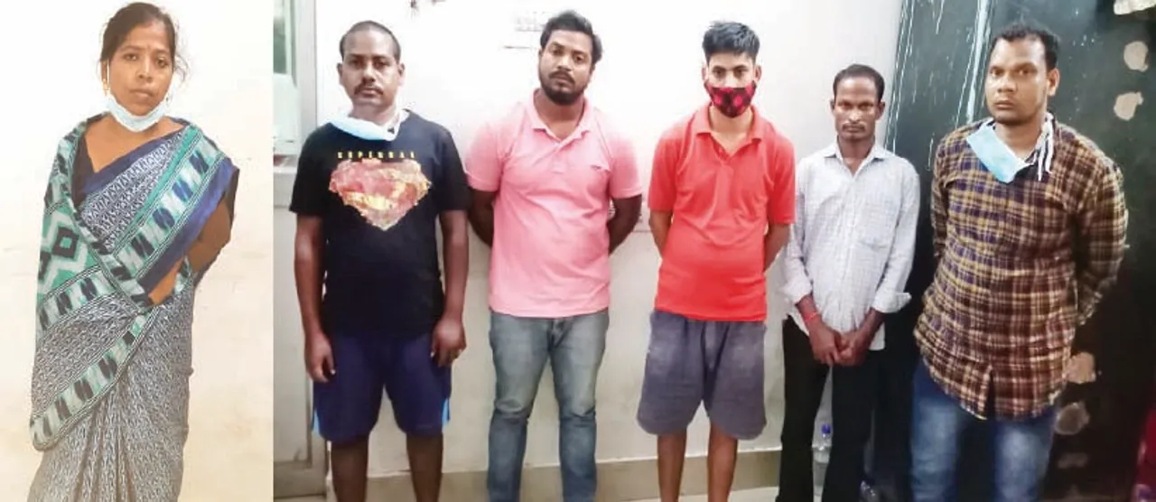  ଚୋରି ସନ୍ଦେହରେ ୩ ଜଣଙ୍କୁ କ୍ଲବ୍‌ରେ ବାନ୍ଧି ପିଟିଲେ: ମହିଳା ସମେତ ୬ଗିରଫ