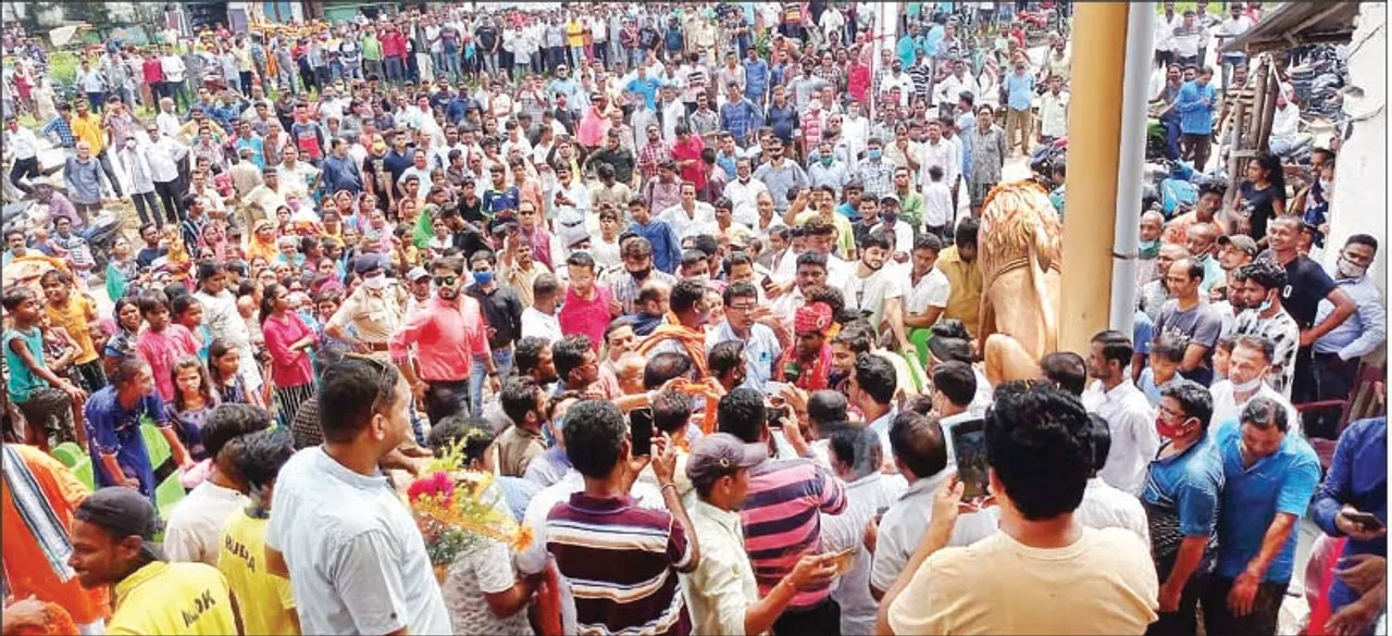  ଗାଁ ମାଟିରେ ପ୍ରମୋଦଙ୍କୁ ବିପୁଳ ସମ୍ବର୍ଦ୍ଧନା
