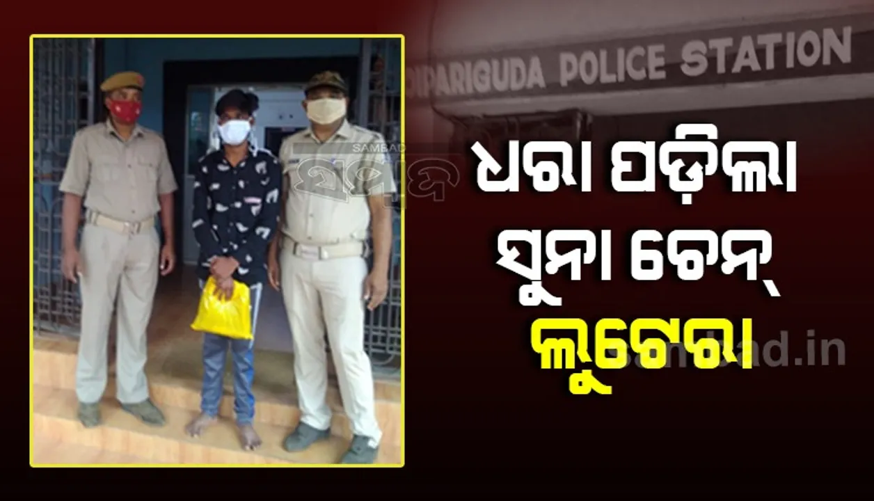  ମହୁଲି ଘାଟି ଲୁଟ୍‌ ଘଟଣା: ଲୁଟେରା ଗିରଫ