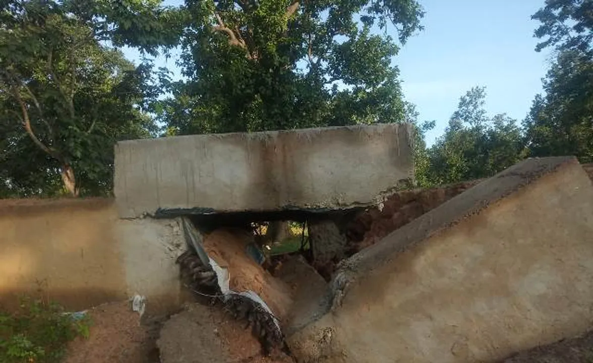  ମନରେଗା ଦୁର୍ନୀତି: ବିନା ମୂଳଦୁଆରେ ତିଆରି କଲଭର୍ଟ ଭୁଶୁଡ଼ିଲା, ୯ ଲକ୍ଷ ଚଳୁ