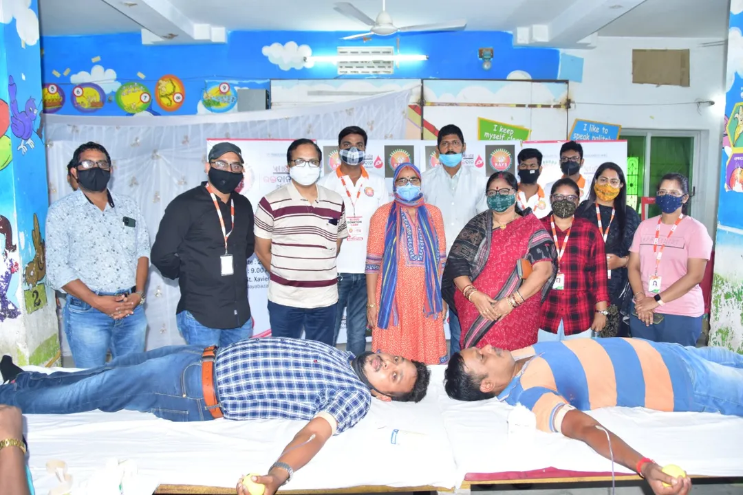  ରେଜ୍ ଫାଉଣ୍ଡେସନ ତରଫରୁ ରକ୍ତଦାନ ଶିବିର; ୮୧ ୟୁନିଟ୍ ରକ୍ତ ସଂଗ୍ରହ