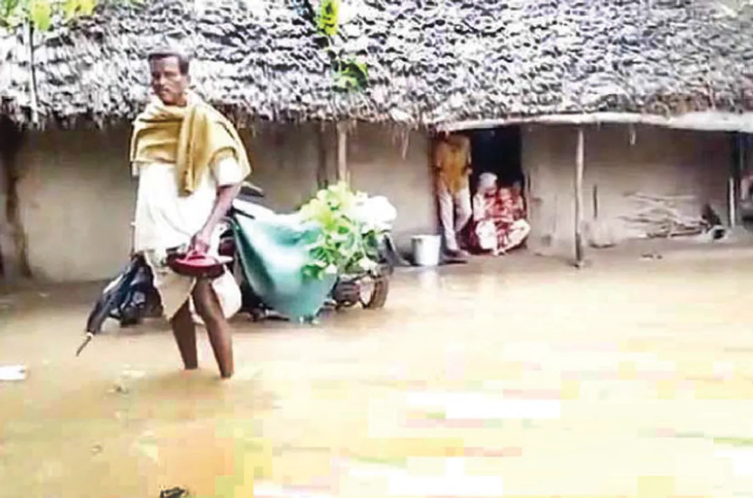  ଭଦ୍ରକରେ ବୈତରଣୀ ବନ୍ୟାଜଳ: ୨୮ ପଞ୍ଚାୟତରେ ଧାନକ୍ଷେତ ବୁଡ଼ିଲା‌, ଆରଡ଼ିର ୪ ପଞ୍ଚାୟତରେ ପଶିଲା ପାଣି