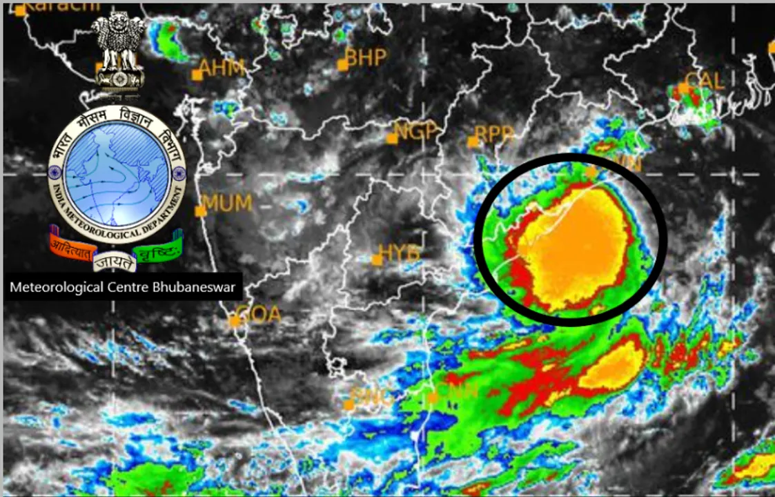  ଗୋପାଳପୁରଠାରୁ ୧୩୫ କିଲୋମିଟର ଦୂରରେ ‘ଗୁଲାବ୍’, ସଂଧ୍ୟା ପରେ ସ୍ଥଳଭାଗ ଛୁଇଁବା ସମ୍ଭାବନା