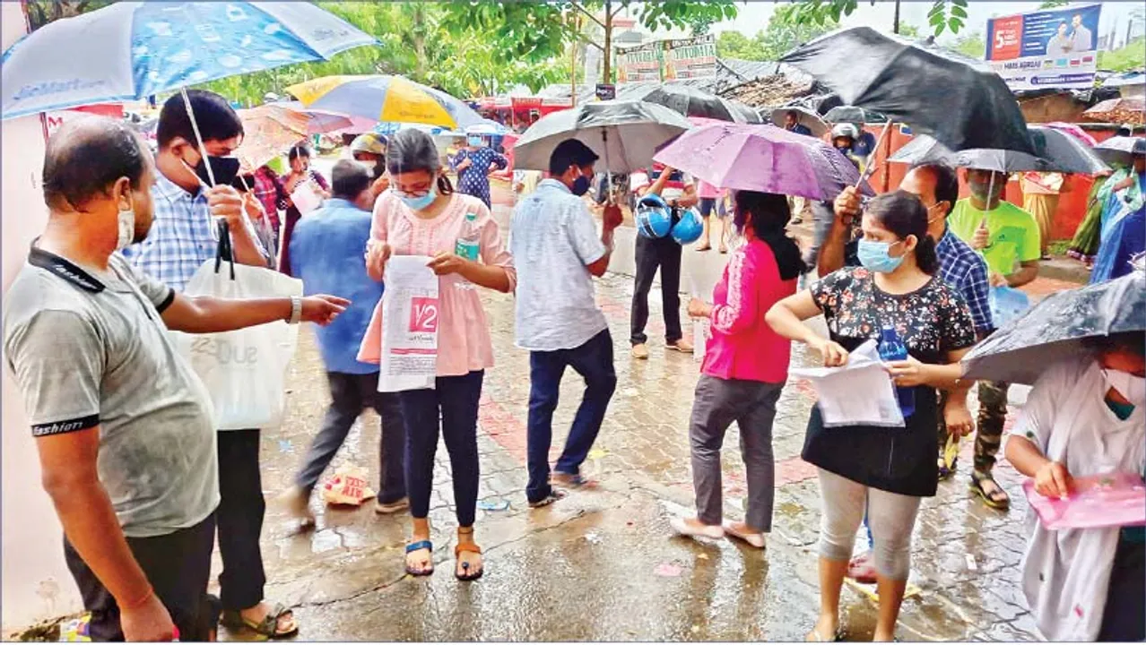  ରାଜଧାନୀରେ ୧୦ ହଜାର ୪୭୭ ଦେଲେ ନିଟ୍‌: ପରୀକ୍ଷା ଆଗରେ କରୋନା, ବର୍ଷା ତୁଚ୍ଛ